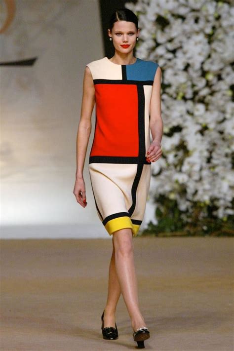 yves saint laurent robes mondrian